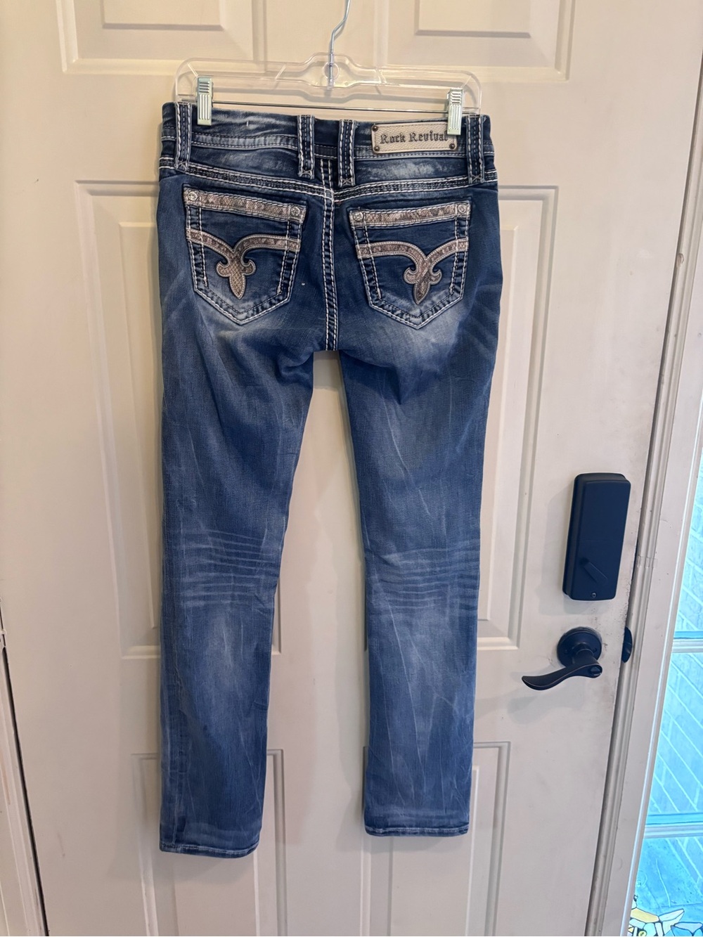Rock Revival “Nancy” Cuffed Straight Leg Jeans - Picture 5 of 10